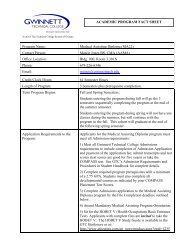 Registered Nursing Associate Degree Nu13 Gwinnett Technical