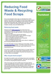 Food Scraps Factsheet - Business Recycling