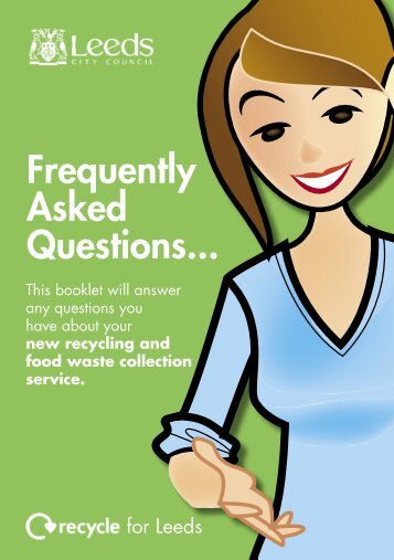 Waste FAQ booklet