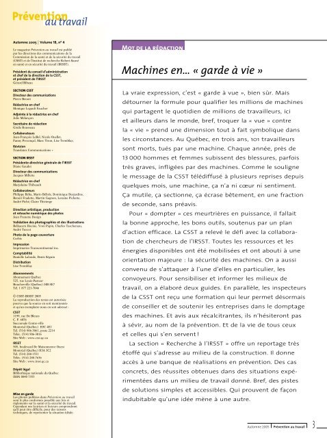 PrÃ©vention Printemps2004-4 - CSST