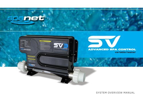 SpaNet SV Series User Manual - Evolution Spas