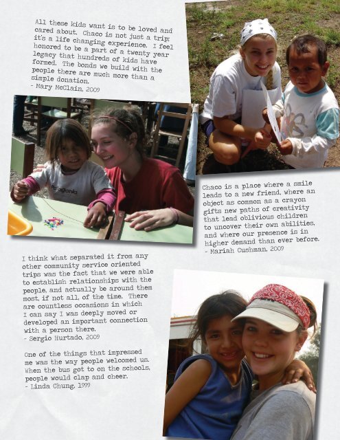 The Chaco Project Book - Asociación Escuelas Lincoln