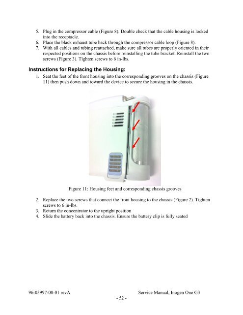 Inogen One G3 Technical Manual