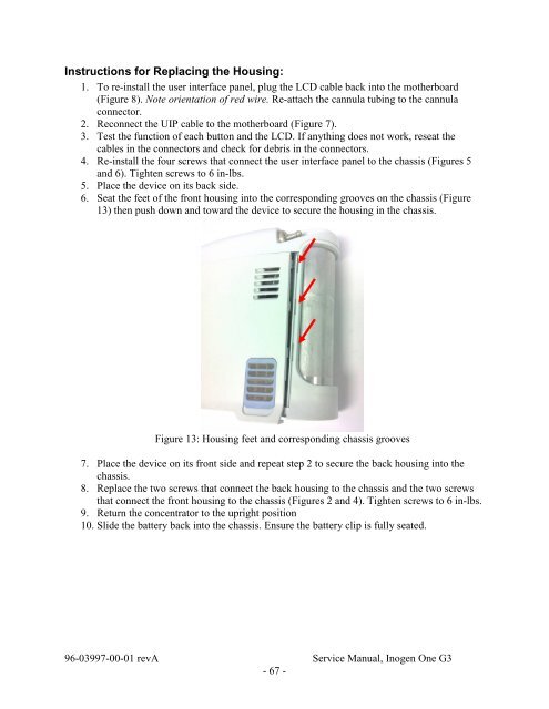 Inogen One G3 Technical Manual