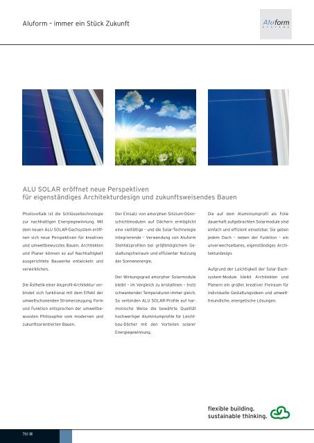 ALU SOLAR - Aluform System GmbH & Co. KG