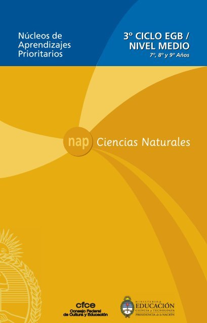Ciencias Naturales - Ministerio de EducaciÃ³n