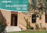 Guide des associations - Mairie de Lorgues