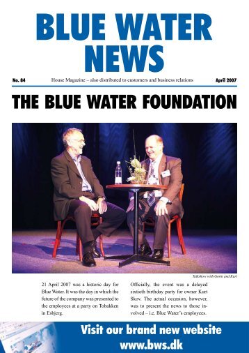 THE BLUE WATER FOUNDATION - Blue Water Shipping