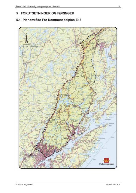 Forstudie for fremtidig transportsystem i Arendal - Arendal kommune