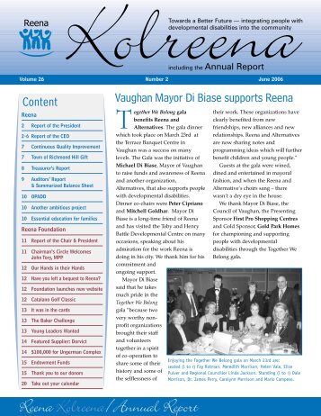 Reena Annual Report 2006