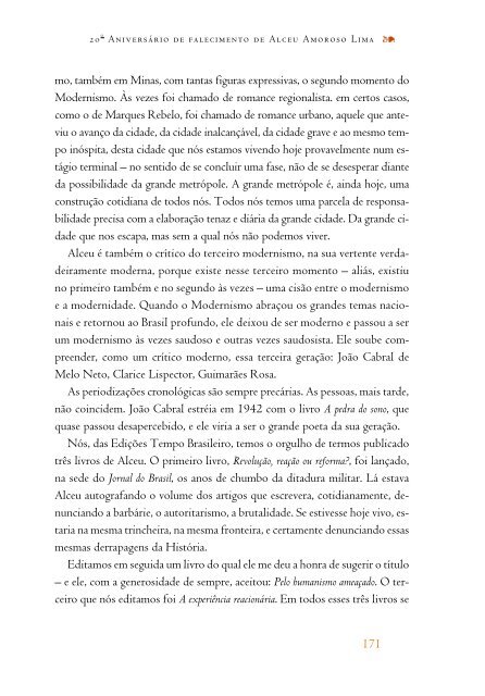 Homenagens - Academia Brasileira de Letras