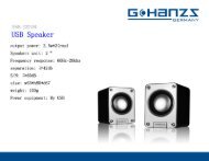 USB Speaker - G-Hanz