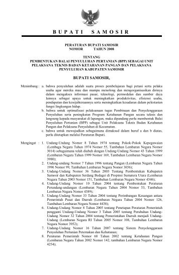 sk bupati 2.pdf - Pemerintah Kabupaten Samosir