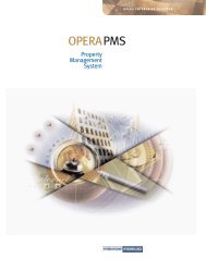 OPERA PMS - Eurotel