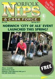 & CASK FORCE - Norwich and Norfolk CAMRA