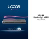 LOOQS MeeBox NAS MB202 User Guide - Looqs.com