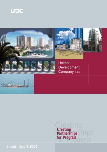 udc annual report FILM - United Development Company