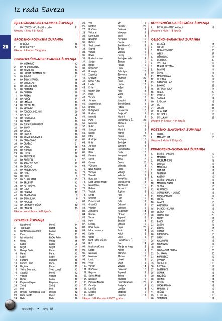 glasilo 18 - Hrvatski boÄarski savez