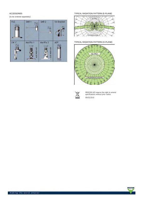 PROCOM A/S New Products 2010 - Nkt-rf.ru