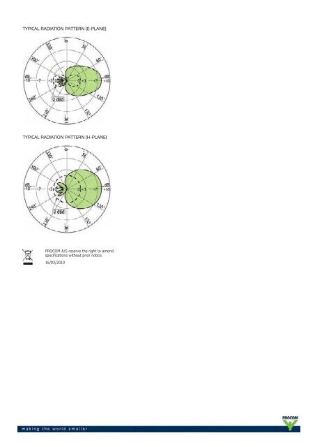 PROCOM A/S New Products 2010 - Nkt-rf.ru