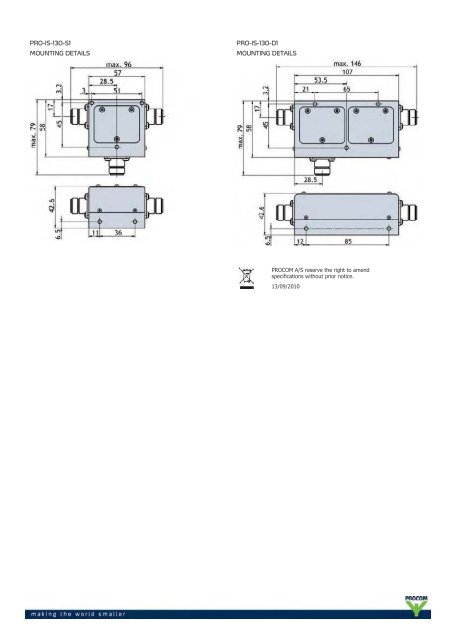 PROCOM A/S New Products 2010 - Nkt-rf.ru