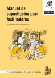 Manual de capacitaciÃ³n para facilitadores - CEDECAP