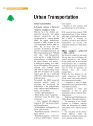 Urban Transportation - Council for Development and Reconstruction