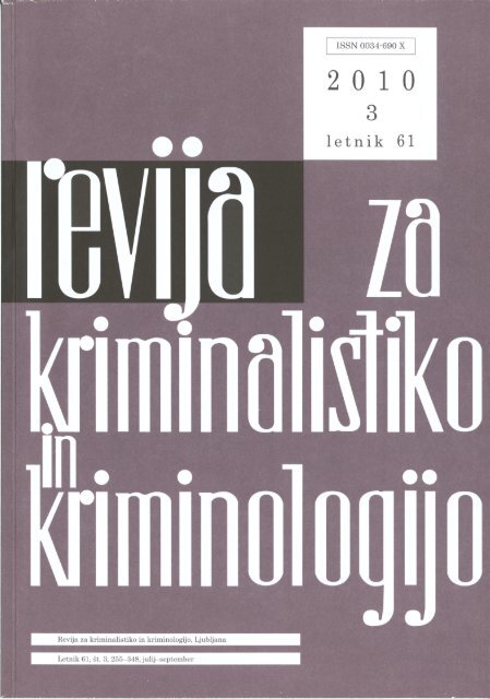 Revija 3, 2010 - Ministrstvo za notranje zadeve