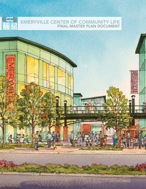 Conceptual Master Plan - Emeryville Center of Community Life