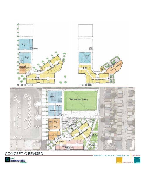 Conceptual Master Plan - Emeryville Center of Community Life
