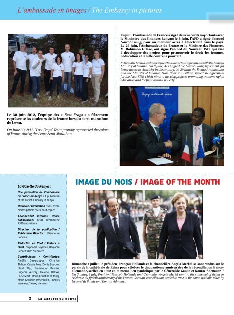 Leader Editorial - Ambassade de France au Kenya
