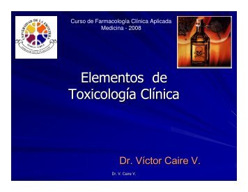 ToxicologÃ­a - Facultad de Medicina UFRO