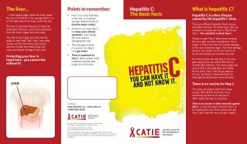 The Basic Facts What is hepatitis C? - CATIE