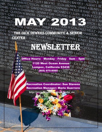 NEWSLETTER - the City of Lompoc!