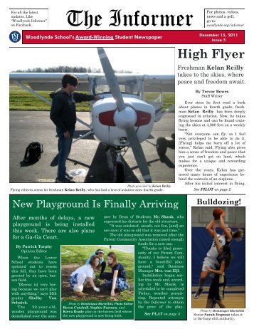 Informer December 2011 Issue - Woodlynde School