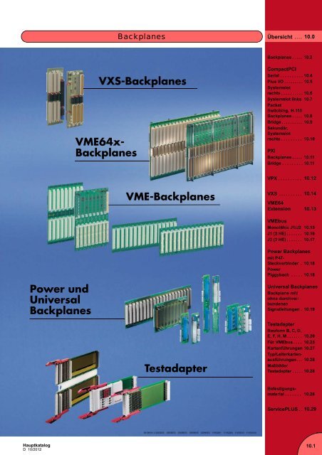 HAUPTKATALOG HAUPTKATALOG - Schroff GmbH