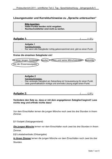 Aufgabe 1 - Kastulus Realschule Moosburg