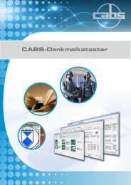 CABS-Denkmalkataster - CABS-GmbH Chemnitz