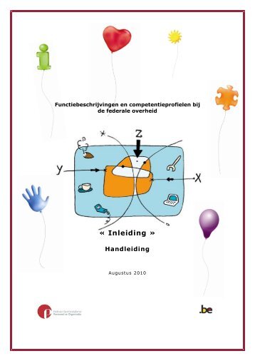 Functiebeschrijvingen en competentieprofielen: Inleiding - Fedweb