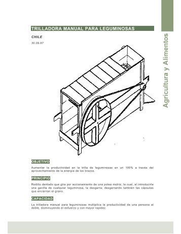 Trilladora manual para leguminosas (Chile ) - Ideassonline.org