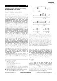 Elimination of Zero-Quantum Interference in Two-Dimensional NMR ...