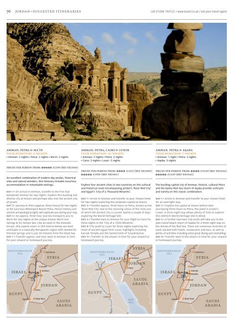 Egypt, Dubai, Morocco & Arabia 2013 - Travel Club Elite
