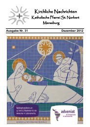 Ausgabe Nr. 31, Dezember 2012 ( PDF -Datei, 425 kB) - Katholische ...