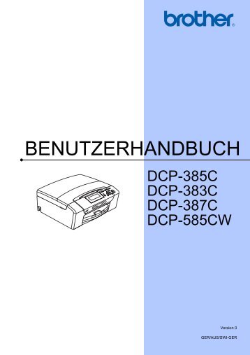 BENUTZERHANDBUCH - Brother Solutions Center