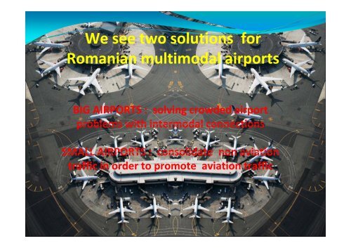 Intermodality opportunities at Romanian Airports - URTP