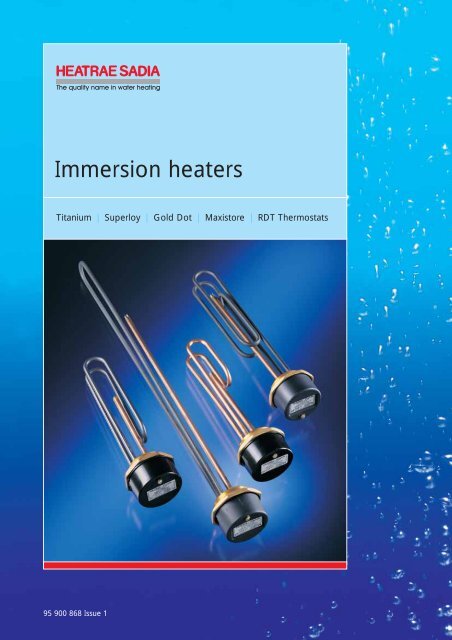 Immersion heaters - Heat & Plumb