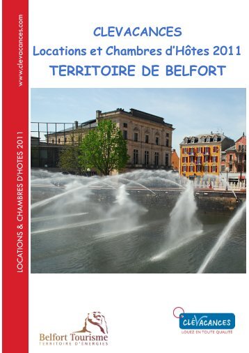 TERRITOIRE DE BELFORT - Belfort Tourisme