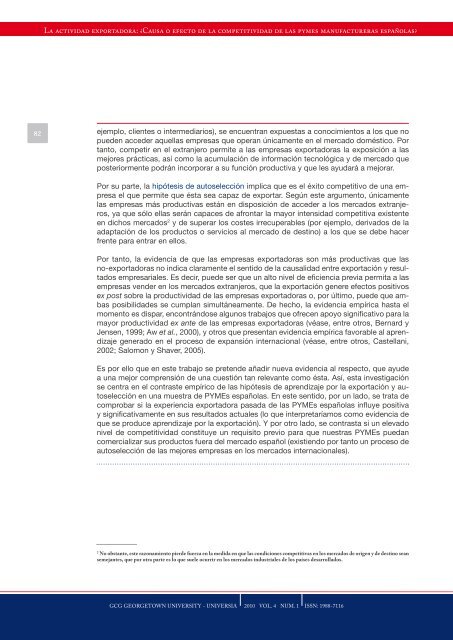 2010 Vol. 4 Num. 1 - GCG: Revista de GlobalizaciÃ³n, Competitividad ...