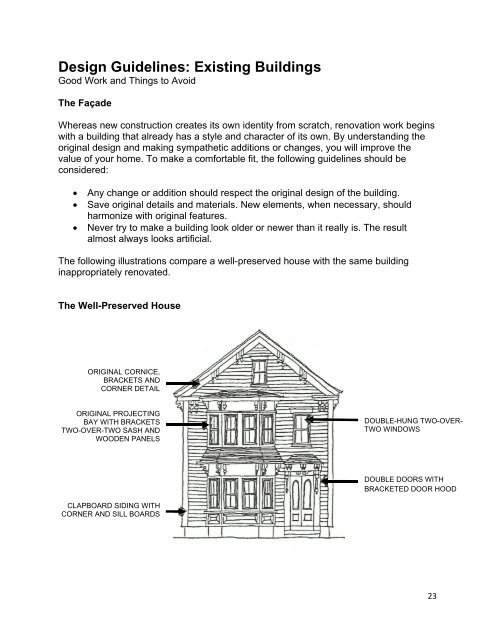 The Hull Historic District Design Guidelines - Town of Hull