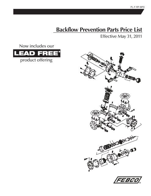 Backflow Prevention Parts Price List - Watts Water Technologies, Inc.